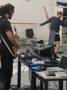 2010 with michaeldouglas kollektiv, working on 32x, Tanzakademie, Cologne (w.D.Bateman)