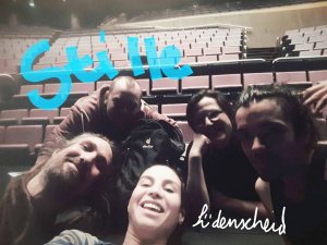 2018 on tour with sabine.seume.ensemble, Lüdenscheid (with C.Scholtbach, F.Gonzales, S.Seume, T.Heide) (foto by C.Scholtbach)