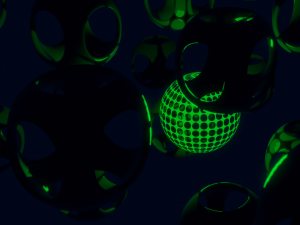 2019 3D experiment, sphere matrix (foto by J.Rullhusen)